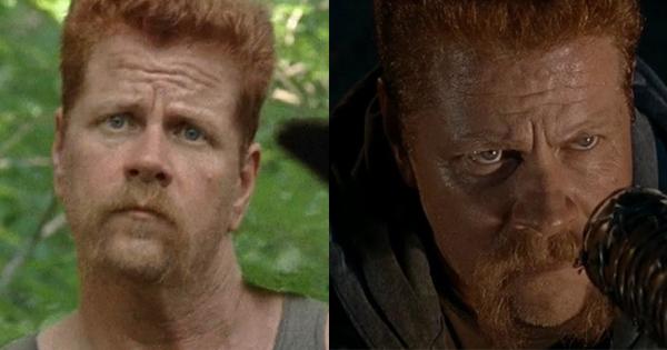 Abraham dans L'évolution physique de vos 10 personnages préférés dans The Walking Dead ! Votez pour les changements les plus choquants !