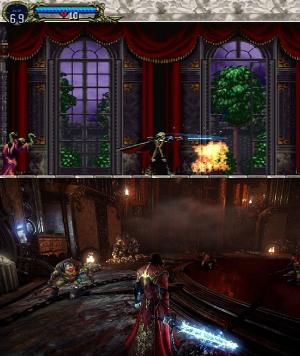 Castlevania (1997 — 2014) dans 10 jeux mythiques dont les graphismes se sont améliorés de manière impressionnante